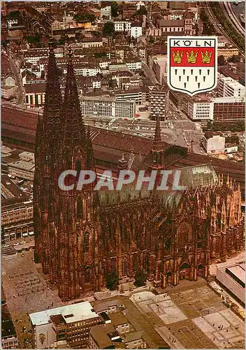 Moderne Karte Koln am Rhein Dom