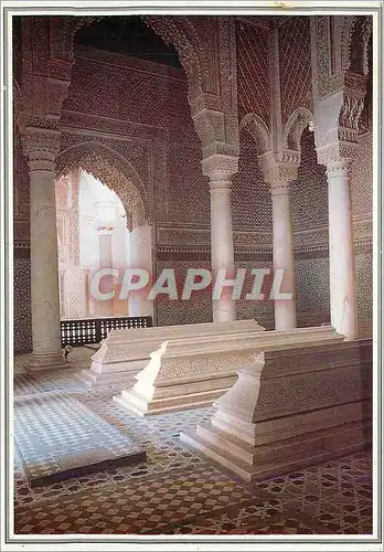 Cartes postales moderne Marrakech Tombeaux Saadiens