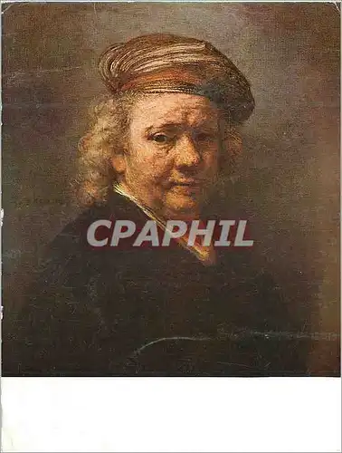 Moderne Karte Rembrandt (1606 1669) Portrait du Peintre