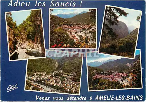 Cartes postales moderne Amelie les Bains (Pyrenees Orientales) En Pays Catalan Station Climatique et Thermale sur le Con