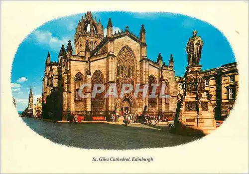 Moderne Karte St Giles Cathedral Edinburgh