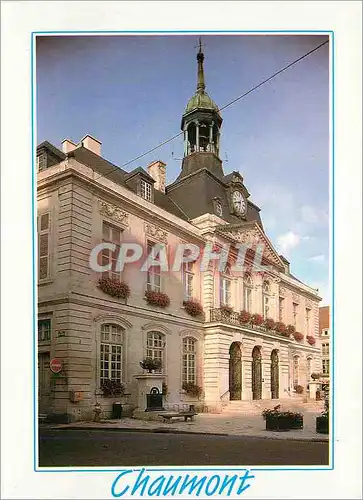 Moderne Karte Chaumont (Haute Marne) l'Hotel de Ville