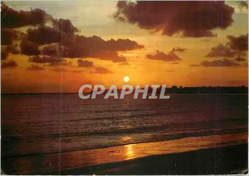 Cartes postales moderne Bords de Mer Coucher de Soleil