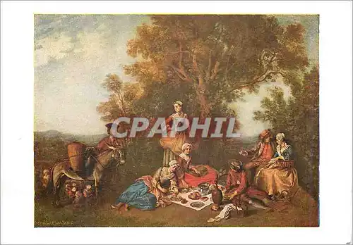 Cartes postales moderne Musee du Louvre (Ecole Francaise) Nicolas Lancret (1690 1743) l'Ete