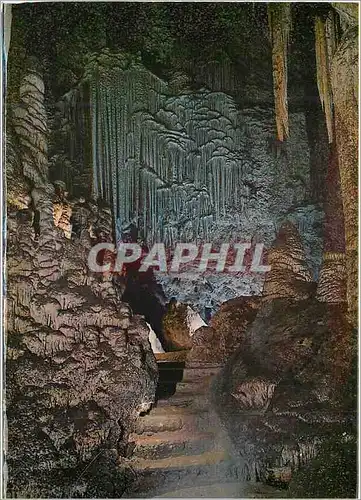 Moderne Karte Mallorca L'orgue Cueva de Arta