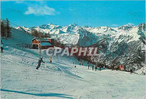 Moderne Karte Bardonecchia m 1312 Sciovie del Jafferau m 2008