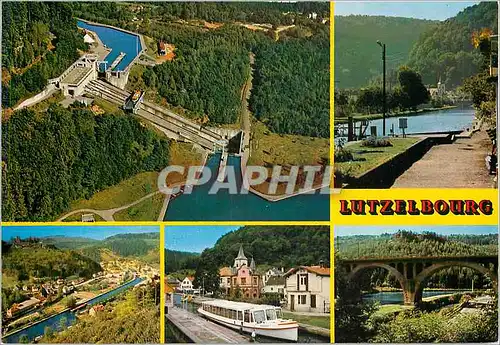 Cartes postales moderne Lutzelbourg (Mozelle) sur le Canal de la Marne au Rhin le Plan Incline de Saint Louis Arzviller