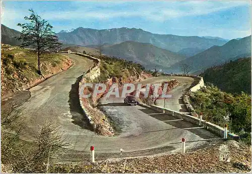 Cartes postales moderne Col de Braus Alpes Maritimes Paysages de France Alitude 1000 metres Reliant Sospel a l'Escarene
