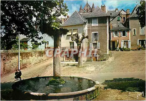 Cartes postales moderne Terrasson (Dordogne) Couleurs et Lumiere de France Fontaine Saint Julien
