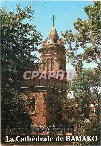 Cartes postales moderne Republique du Mali la Cathedrale de Bamako