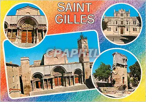 Cartes postales moderne Souvenir de Saint Gilles du Gard