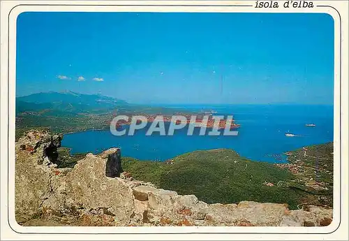 Moderne Karte Portoferraio e Bagnaia Isola d'Elba