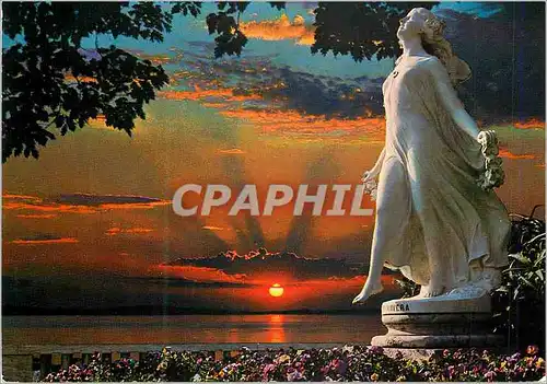 Cartes postales moderne Sanremo la Riviere des Fleurs Statue le Printemps