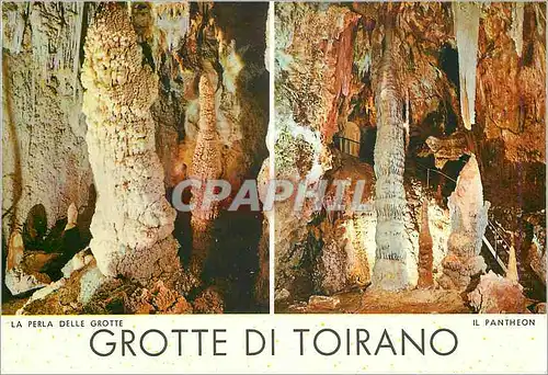 Moderne Karte Grotte di Toirano