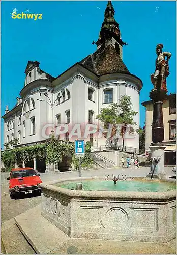 Moderne Karte Suisse Hauptplatz