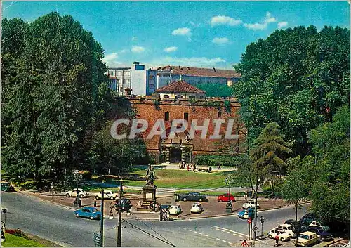 Cartes postales moderne Turin Cittadella avec Monument Pietro Micca