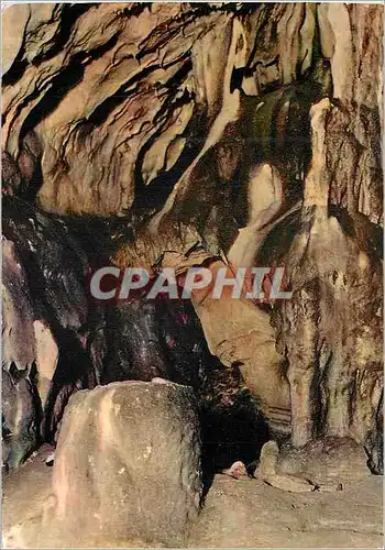 Moderne Karte Grottes d'Osselle (Doubs) Le Christ