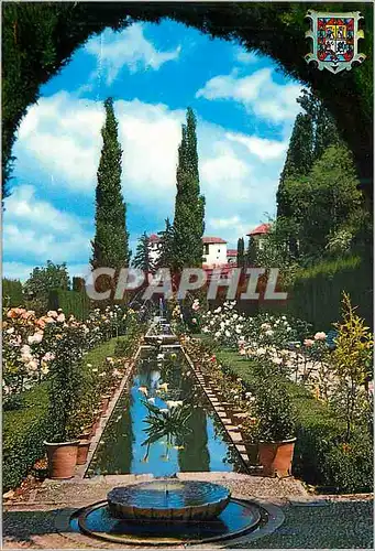 Cartes postales moderne Granada Vue Generale de l'Estuaire dans les Jardins Inferieurs