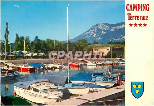 Cartes postales moderne Viviers du Lac En Bordure du Lac de Bourget (Savoie) Camping Caravaning Terre Nue