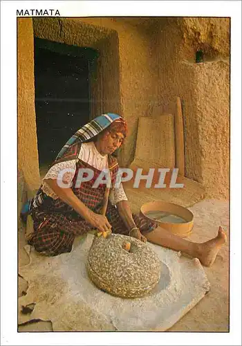 Cartes postales moderne Sud Tunisien Matmata La Monture du Ble