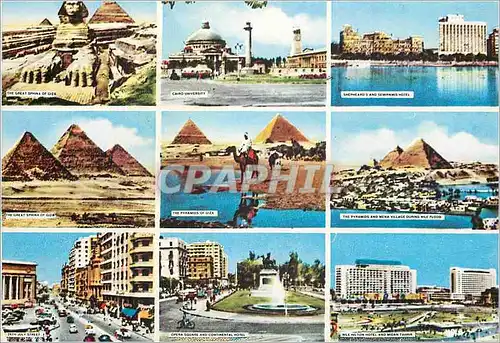 Cartes postales moderne Egypt Souvenir of Cairo