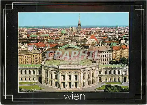Moderne Karte Vienne (Wien) Le Theatre du Chateau