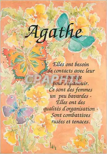 Cartes postales moderne Agathe Elles ont Besoin de Contacts avec leur Entourage pour s'epanouir
