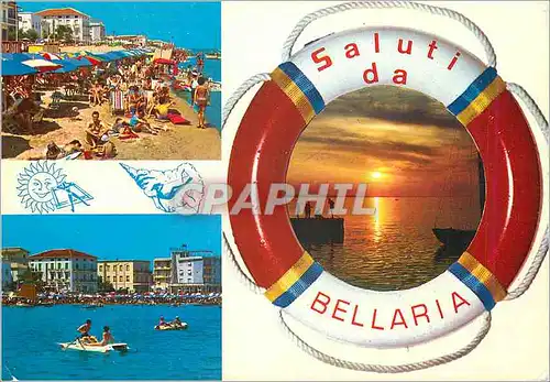 Cartes postales moderne saluti da Bellaria