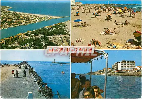 Cartes postales moderne Le Littoral Languedocien le Grau d'Agde