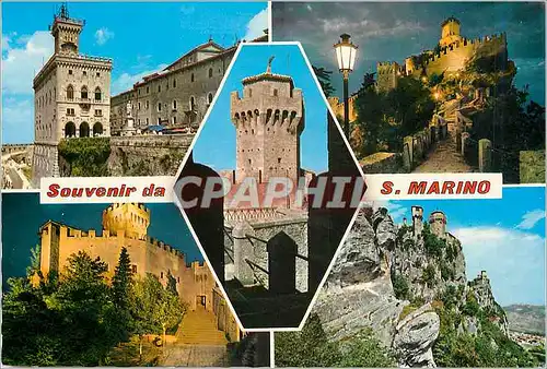 Cartes postales moderne Souvenir da S Marino Palazzo del Governo
