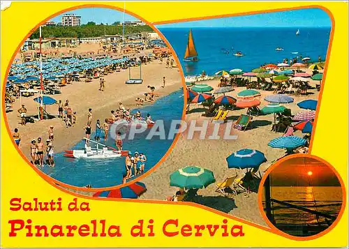 Cartes postales moderne Saluti da Pinarella di Cervia