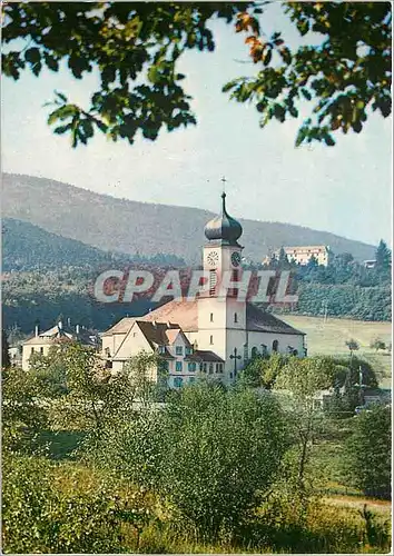 Cartes postales moderne Jungholtz Pelerinage Notre Dame de Thierenbach la Basilique avec Sainte Anne