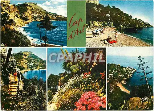 Cartes postales moderne Cap d'Ail (Alpes Maritimes) la Cote d'Azur Miracle de la Nature Couleurs et Lumiere de France Vu