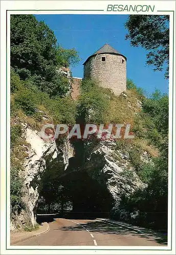 Moderne Karte Besancon (Doubs) la Franche Comte Pittoresque la Porte Taillee