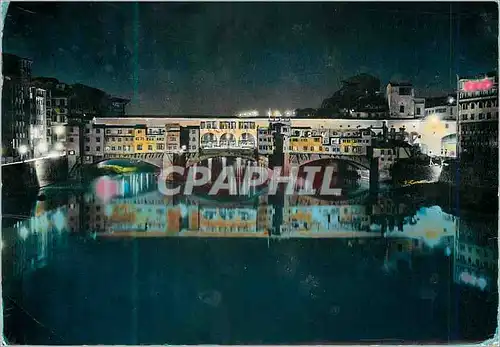Cartes postales moderne Firenze Pittoresca le Vieux Pont en Fete