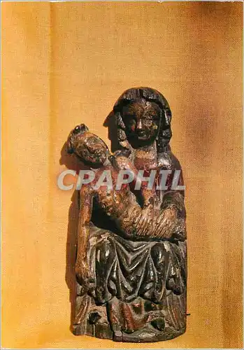 Cartes postales moderne Besancon Chapelle N D des Buis Pieta fin du XIVe s si nous Sommes Morts avec Lui avec Lui nous V