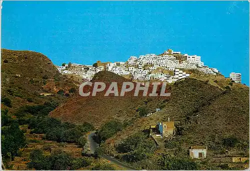 Cartes postales moderne Mojacar Almeria Vue Panoramique