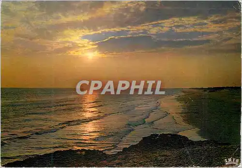 Cartes postales moderne Cote Atlantique le Soleil d'ou Pendaient des Rayons Magnifiques