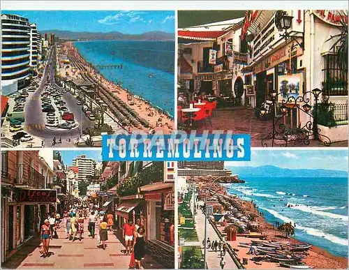 Cartes postales moderne Costa Del Sol Torremolinos Vues Diverses