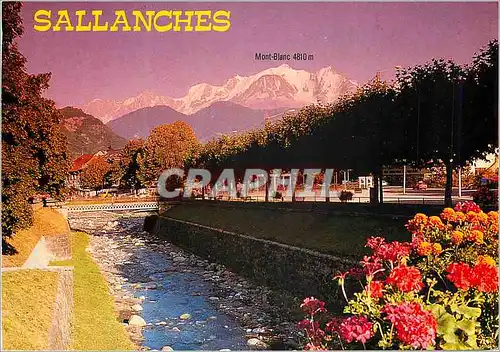 Cartes postales moderne Sallanches Mont Blanc Haute Savoie France