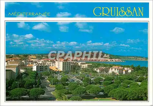 Cartes postales moderne Gruissan la Station et le Village