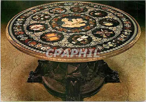 Moderne Karte Firenze Galerie Pitti Table en Mosaique Florentine