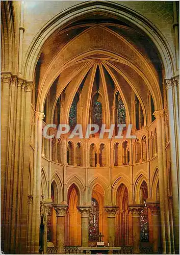 Moderne Karte La Cathedrale de Lausanne Suisse Architecture Gohique XIIIe siecle le Choeur