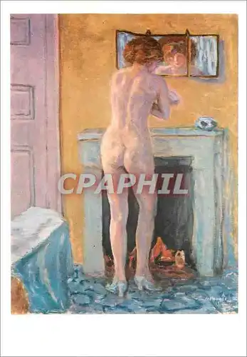 Cartes postales moderne Musee de l'Annonciade St Tropez P Bonnard Nu devant la Cheminee