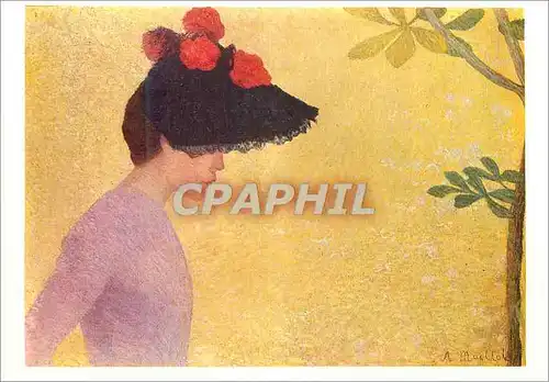 Cartes postales moderne Musee Hyacinthe Rigaud Perpignan Maillol Aristide Tete de Jeune Fille