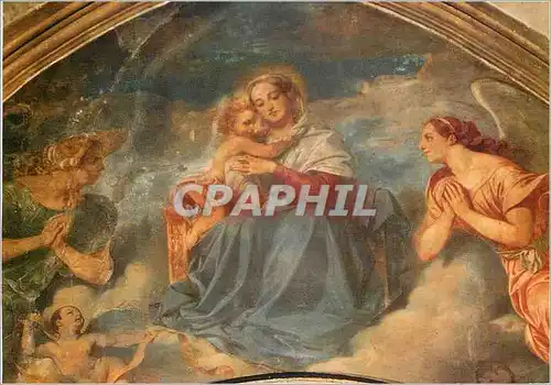 Cartes postales moderne Avignon (Vaucluse) Metropole Notre Dame des Doms Reine des Anges Peinture a la Cire d'Eugene Dev