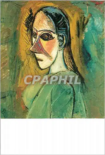 Cartes postales moderne Paris Musee National d'Art Moderne Pablo Picasso (1881 1973) une Demoiselle d'Avignon