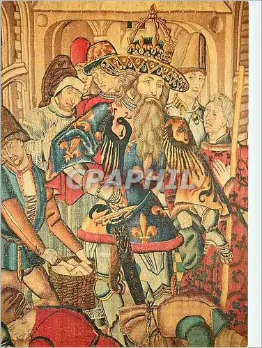 Cartes postales moderne Dijon Musee des Beaux Arts Exposition les Chefs d'Oeuvre de la Tapisserie du XIVe au XVe siecle