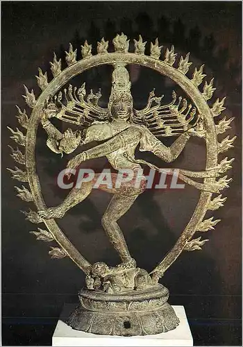 Moderne Karte Paris Musee Guimet Civa Dansant XIe siecle Bronze