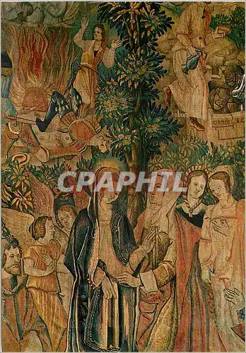 Cartes postales moderne Cathedrale de Reims Tapisseries de la Vie de la Vierge la Visitation